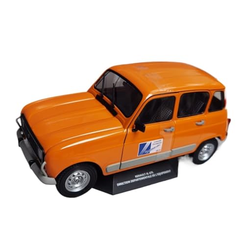 XIYUEYING Maßstabsgetreues Modell Renault 4L GTL, Modell-Van Im Maßstab 1:18, Legierung, Statische Sammlung, Geschenk Für Kinder Miniaturmodelle von XIYUEYING