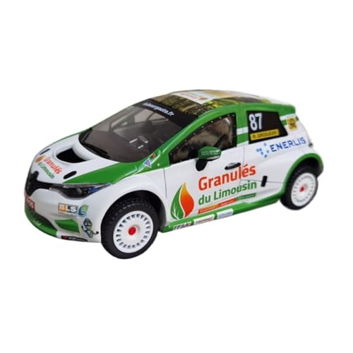 XIYUEYING Maßstabsgetreues Modell Renault Zoe #87, Rennwagenmodell Aus Legierung Im Maßstab 1:24, Nicht Zu Öffnende Türlenkung Miniaturmodelle XIYUEYING Maßstabsgetreues Modell Renault Zoe #87, Rennwagenmodell Aus Legierung Im Maßstab 1:24, Nicht Zu Öffnende Türlenkung Miniaturmodelle von XIYUEYING