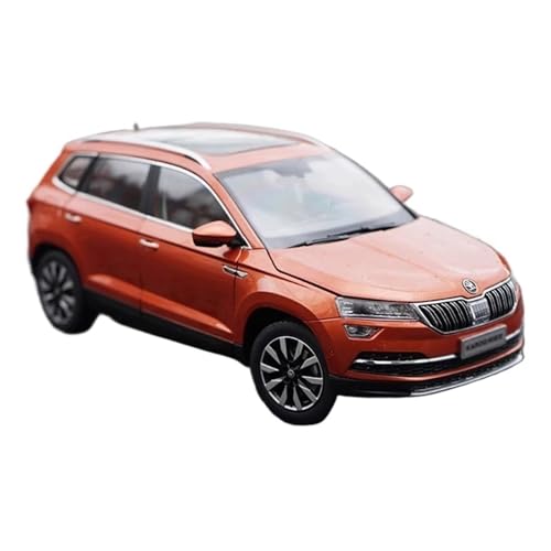 XIYUEYING Maßstabsgetreues Modell Skoda Automodell Im Maßstab 1:18, Legierungsmaterial, Statische Sammlung, Ornamente Miniaturmodelle(Rot) von XIYUEYING