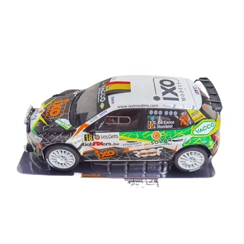 XIYUEYING Maßstabsgetreues Modell Skoda Fabia R5#18 Rennwagenmodell Im Maßstab 1:18, Sammlerstück Aus Legierung Miniaturmodelle XIYUEYING Maßstabsgetreues Modell Skoda Fabia R5#18 Rennwagenmodell Im Maßstab 1:18, Sammlerstück Aus Legierung Miniaturmodelle von XIYUEYING