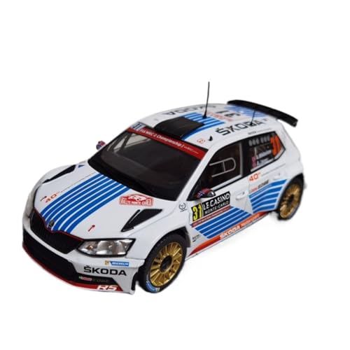 XIYUEYING Maßstabsgetreues Modell Skoda Fabia R5#31 2017, Maßstab 1:24, Legierung, Rennwagen, Modell, Statisches Geschenk, Ornament Miniaturmodelle XIYUEYING Maßstabsgetreues Modell Skoda Fabia R5#31 2017, Maßstab 1:24, Legierung, Rennwagen, Modell, Statisches Geschenk, Ornament Miniaturmodelle von XIYUEYING