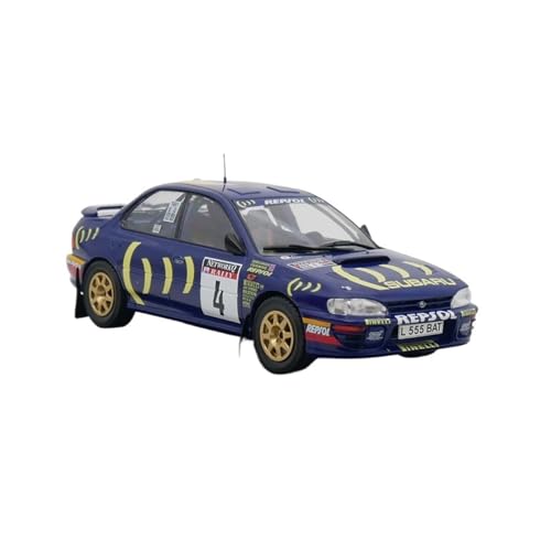 XIYUEYING Maßstabsgetreues Modell Subaru Impreza 555 WRC 1995 Rallyeauto-Legierungsmodellsammlung Im Maßstab 1:24 Miniaturmodelle XIYUEYING Maßstabsgetreues Modell Subaru Impreza 555 WRC 1995 Rallyeauto-Legierungsmodellsammlung Im Maßstab 1:24 Miniaturmodelle von XIYUEYING