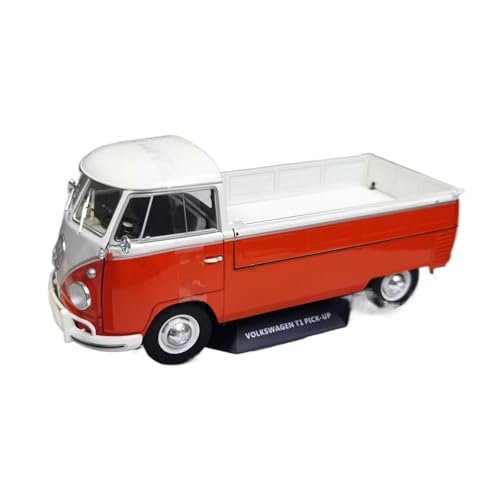 XIYUEYING Maßstabsgetreues Modell Volkswagen T1 Pickup-Truck-Modell Aus Dem Jahr 1950 Im Maßstab 1:18 Mit Links Und Rechts Zu Öffnenden Türen Miniaturmodelle von XIYUEYING