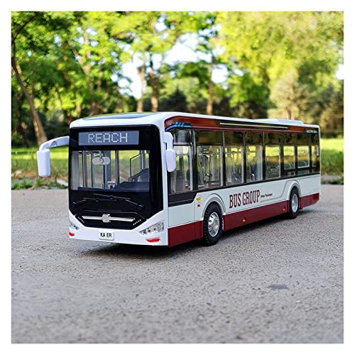 Zur Simulation Eines Großen Neuen Energiebus-Bus-Flughafenbus-Legierungsauto-Modell-Kinderspielzeugautos(3) von XIYUEYING