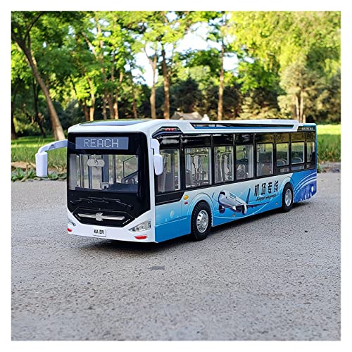 Zur Simulation Eines Großen Neuen Energiebus-Bus-Flughafenbus-Legierungsauto-Modell-Kinderspielzeugautos(Taglia unica) von XIYUEYING