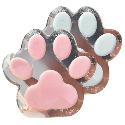 Squish Toys, 2pcs Katzenpfoten Squeeze Stressbällchen, Stressabbau sensorisches Spielzeug für Erwachsene Kindergeschenke Squish Toys, 2pcs Katzenpfoten Squeeze Stressbällchen, Stressabbau sensorisches Spielzeug für Erwachsene Kindergeschenke von XJKLBYQ