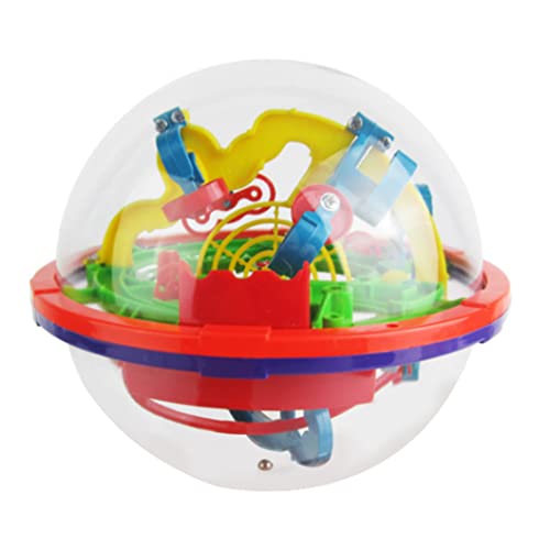 XJKLBYQ 3D -Ballspielzeug 100 Barrieries Intellct Ball Balance Maze Ball Intelligentes Spielzeug für Kinder 3D -Ballspielzeug von XJKLBYQ