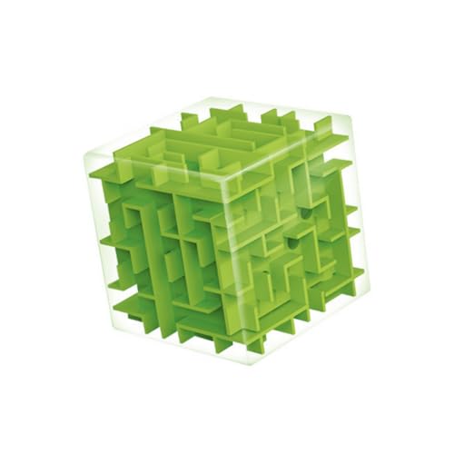 XJKLBYQ 3D -Labyrinth Puzzle Cube 3D Cube Puzzle Box Sequentielle Rätsel Spaß Gehirnspiel für Training und Stressabbau 1PC, Labyrinth Puzzle Cube von XJKLBYQ