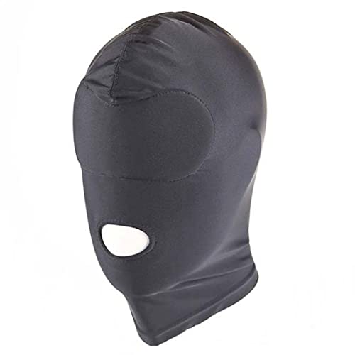 XJKLBYQ Atmungsaktierbarer Unisex -Kopfbedeckung, Augen Gesicht Cosplay Kostümmaske, Augenbedeckung mit verbundenen Gesicht, offener Mund Balaclava von XJKLBYQ