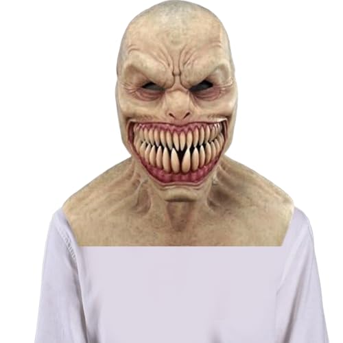 XJKLBYQ Beängstigende Masken für Erwachsene, Halloween -Maske, realistische Silikon -Scary -Maske, Halloween -Dekorationen für Erwachsene Karnevalskostümparty Spukhaus Haunted House XJKLBYQ Beängstigende Masken für Erwachsene, Halloween -Maske, realistische Silikon -Scary -Maske, Halloween -Dekorationen für Erwachsene Karnevalskostümparty Spukhaus Haunted House von XJKLBYQ