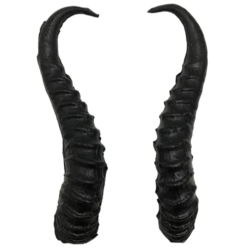 XJKLBYQ Cosplay -Hörner, künstliche Schafgeweihen, 1 Paar DIY Hörner Stirnbandschmuck Cosplay Kostümzubehör für Party von XJKLBYQ