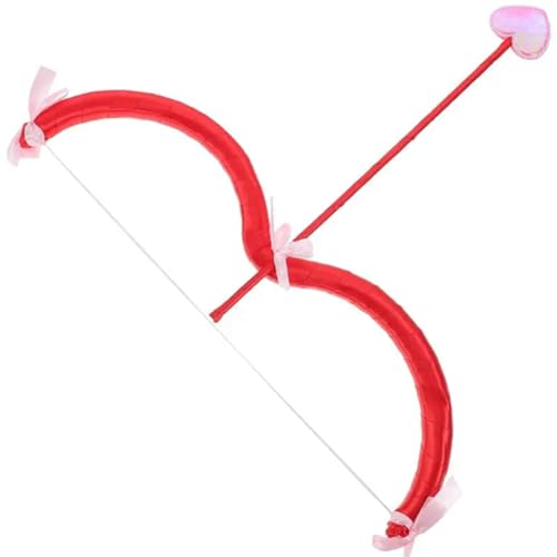 XJKLBYQ Cupid Bow und Pfeilset, süße Valentinstag -Amorbogen, 17, 72 -Zoll -Herzformkostüm für Cosplay -Weihnachtsfotografie XJKLBYQ Cupid Bow und Pfeilset, süße Valentinstag -Amorbogen, 17, 72 -Zoll -Herzformkostüm für Cosplay -Weihnachtsfotografie von XJKLBYQ