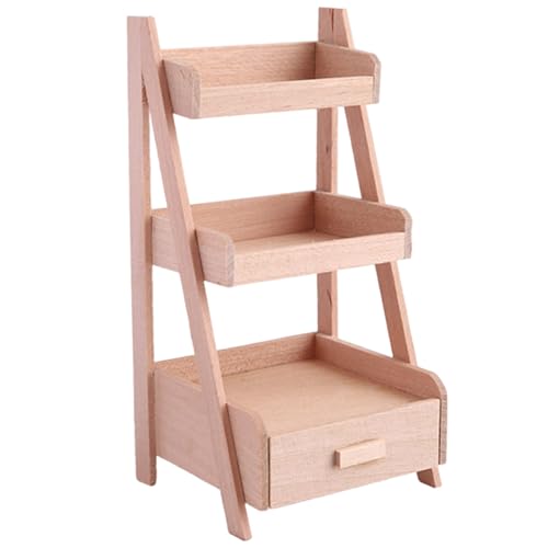 XJKLBYQ Dollhouse Miniatur Ladder Regal, Holzpflanzständer 1/12, winzige Möbel für Puppenhauszubehör, DIY -Handwerk, Modellanzeigen/2x2.2x4.3 XJKLBYQ Dollhouse Miniatur Ladder Regal, Holzpflanzständer 1/12, winzige Möbel für Puppenhauszubehör, DIY -Handwerk, Modellanzeigen/2x2.2x4.3 von XJKLBYQ