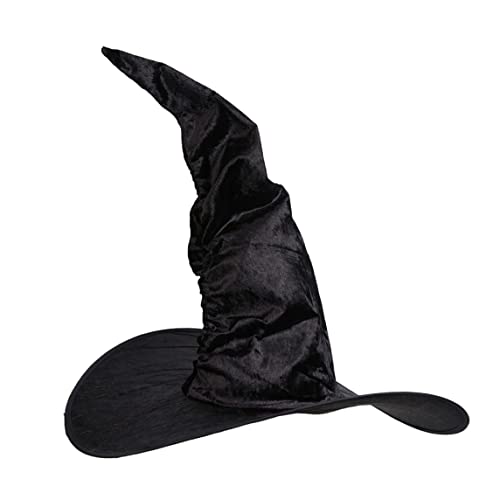 XJKLBYQ Halloween Hexenhut Großer Frauen Hexenhut Schwarzes Kostümzubehör Halloween Cosplay Accessoires, Lolita XJKLBYQ Halloween Hexenhut Großer Frauen Hexenhut Schwarzes Kostümzubehör Halloween Cosplay Accessoires, Lolita von XJKLBYQ