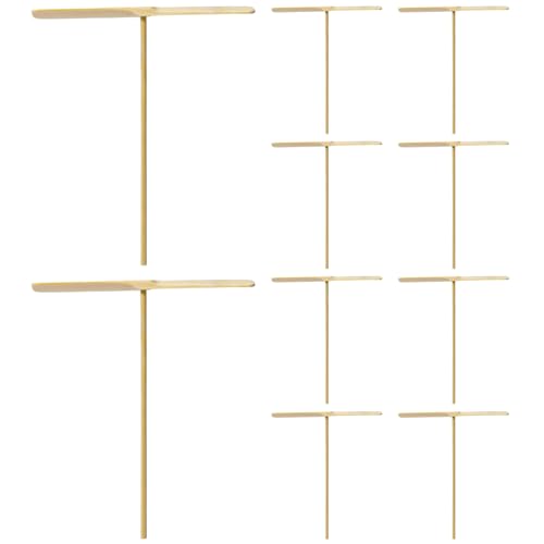 XJKLBYQ Handhubschrauberspinner, 10pcs Holzfliegerhubschrauberspielzeug mit Propeller und Stange, Glatte Handspinner für Kinder im Freien/6, 7 x 5, 7 Zoll XJKLBYQ Handhubschrauberspinner, 10pcs Holzfliegerhubschrauberspielzeug mit Propeller und Stange, Glatte Handspinner für Kinder im Freien/6, 7 x 5, 7 Zoll von XJKLBYQ