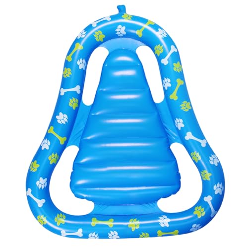 XJKLBYQ Hundepool Float, PVC aufblasbare Hund Floatie, Punktionsschutz Pet Pool Float für Lake River/ 47 x 36 Zoll XJKLBYQ Hundepool Float, PVC aufblasbare Hund Floatie, Punktionsschutz Pet Pool Float für Lake River/ 47 x 36 Zoll von XJKLBYQ