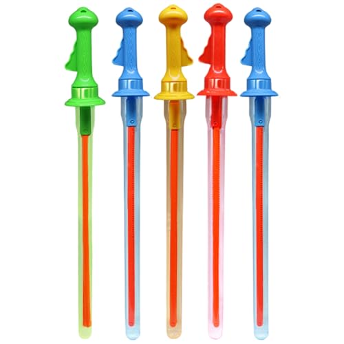 XJKLBYQ Kinder Bubble-Zauberstäbe, 5pcs V-förmige Bubble-Sticks mit hiltförmigem EIN-Off-Griff, 18-Zoll-tragbare interaktive Outdoor-Spielzeug für den Sommer XJKLBYQ Kinder Bubble-Zauberstäbe, 5pcs V-förmige Bubble-Sticks mit hiltförmigem EIN-Off-Griff, 18-Zoll-tragbare interaktive Outdoor-Spielzeug für den Sommer von XJKLBYQ