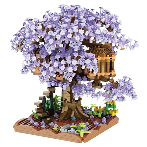 XJKLBYQ Kirschblütenbaumhaus, Mikroklemmblöcke, Bonsai -Baumset, Kunststoff zusammengebaut nie XJKLBYQ Kirschblütenbaumhaus, Mikroklemmblöcke, Bonsai -Baumset, Kunststoff zusammengebaut nie von XJKLBYQ