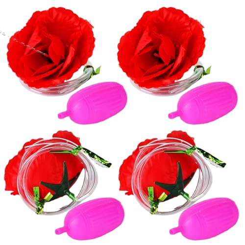 XJKLBYQ Lustige Wassersprühing Rosenbrosche, 4pcs Spritzen nstreichspielzeug, realistische Clown, die Wasser für Partyversorgungen spritzt XJKLBYQ Lustige Wassersprühing Rosenbrosche, 4pcs Spritzen nstreichspielzeug, realistische Clown, die Wasser für Partyversorgungen spritzt von XJKLBYQ