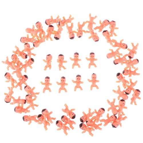 XJKLBYQ Mini Plastikbabys, 60 Prozent winzige Figuren mit Haar XJKLBYQ Mini Plastikbabys, 60 Prozent winzige Figuren mit Haar von XJKLBYQ