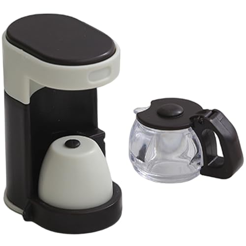 XJKLBYQ Miniatur -Kaffeemaschine, Mini -Kaffeemaschine -Modell mit Topf, 1: 12 Puppenhausdekoration, tun Sie vor, für Kinder zu Spielen XJKLBYQ Miniatur -Kaffeemaschine, Mini -Kaffeemaschine -Modell mit Topf, 1: 12 Puppenhausdekoration, tun Sie vor, für Kinder zu Spielen von XJKLBYQ