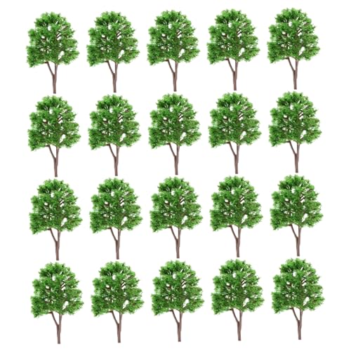 XJKLBYQ Modellbaum, 20pcslifelike DIY Friendly Friendly Ponge Miniaturbäume für Architekturmodell, Zuglayout, Landschaft, Landschaft XJKLBYQ Modellbaum, 20pcslifelike DIY Friendly Friendly Ponge Miniaturbäume für Architekturmodell, Zuglayout, Landschaft, Landschaft von XJKLBYQ