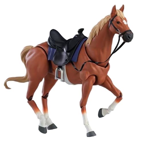 XJKLBYQ Pferdefiguren, realistische Spielzeugpferde, PVC -Nutztiere für Kleinkinder Bildungsgeschenk/ 8, 3 x 5, 1 Zoll von XJKLBYQ