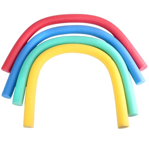 XJKLBYQ Pool Schwimmnudle, 4pcs Regenbogenschaum Nudelrohr, 4 Farben Bulk Schwimmnudeln, 59 -Zoll -EPE -Floating -Trainingsgerät, Übungshilfe, Handwerksprojekte für Kinder Erwachsene XJKLBYQ Pool Schwimmnudle, 4pcs Regenbogenschaum Nudelrohr, 4 Farben Bulk Schwimmnudeln, 59 -Zoll -EPE -Floating -Trainingsgerät, Übungshilfe, Handwerksprojekte für Kinder Erwachsene von XJKLBYQ