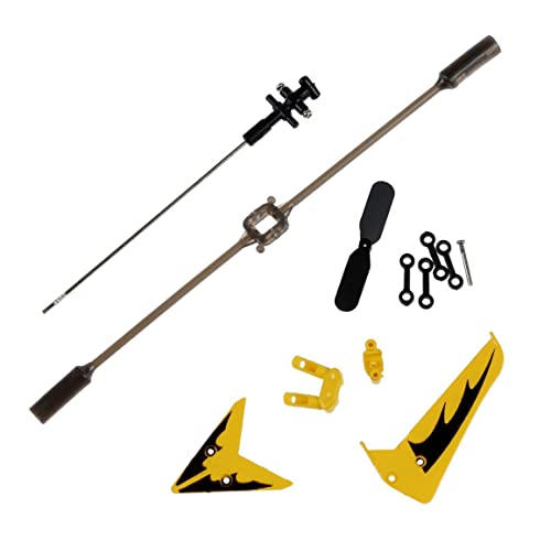 XJKLBYQ RC -Hubschrauberteile, Hauptwelle, Schwanzpropeller und Balance -Stange, DIY -Ersatzteile für Hubschrauberspielzeugreparaturen XJKLBYQ RC -Hubschrauberteile, Hauptwelle, Schwanzpropeller und Balance -Stange, DIY -Ersatzteile für Hubschrauberspielzeugreparaturen von XJKLBYQ
