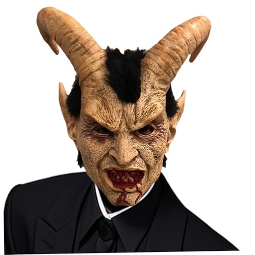 XJKLBYQ Realistische Dämonmaske, VOLLSTÄNDIGES TIERSUGLE mit Haaren und blutigem Mund, Halloween -Kostüm -Requisite für Erwachsene XJKLBYQ Realistische Dämonmaske, VOLLSTÄNDIGES TIERSUGLE mit Haaren und blutigem Mund, Halloween -Kostüm -Requisite für Erwachsene von XJKLBYQ