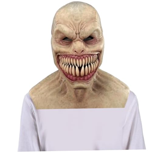 XJKLBYQ Realistische Halloween -Maske, Silikon -beängstigende Gesichtsmaske, gruselige Kostüm -Requisite für Erwachsene und Karnevalpartys XJKLBYQ Realistische Halloween -Maske, Silikon -beängstigende Gesichtsmaske, gruselige Kostüm -Requisite für Erwachsene und Karnevalpartys von XJKLBYQ