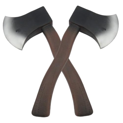 XJKLBYQ Realistische Schaum -Axt, 2pcs Halloween Hatchet Requisite, Kostümzubehör für Cosplay & Horror -Partys/11x4, 9 Zoll von XJKLBYQ