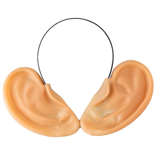 XJKLBYQ Riesenohren Jumbo Ears Stirnband Kostümzubehör, verstellbare und abnehmbare Fälschung für Buchtag Dopey Halloween Fairytale Schneewittchen Cartoon Kostüm von XJKLBYQ