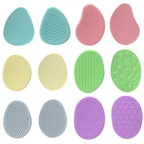 XJKLBYQ Sensorische Steine, 12pcs Verschiedene Textur- und Form -Silikon -Sorge -Stein, farbenfrohe Flexible und ruhige Zappelspielzeug für beruhigende, unterhaltsame Stressbekämpfung XJKLBYQ Sensorische Steine, 12pcs Verschiedene Textur- und Form -Silikon -Sorge -Stein, farbenfrohe Flexible und ruhige Zappelspielzeug für beruhigende, unterhaltsame Stressbekämpfung von XJKLBYQ