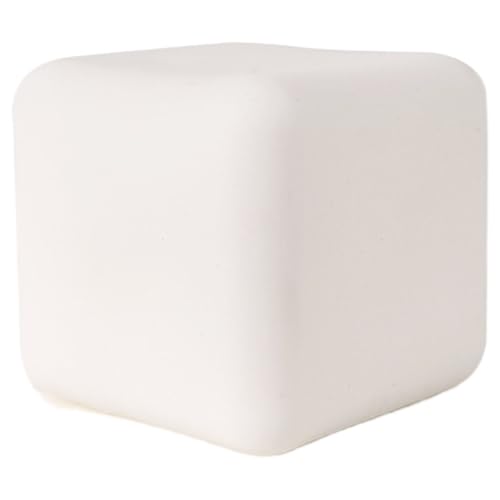 XJKLBYQ Stressbällchen für Autismus, Kraft Squeeze Cube, weiße elastische, spielerische Gummiband -Randspielzeug für Erwachsene Angstlinderung XJKLBYQ Stressbällchen für Autismus, Kraft Squeeze Cube, weiße elastische, spielerische Gummiband -Randspielzeug für Erwachsene Angstlinderung von XJKLBYQ