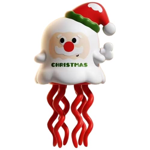 XJKLBYQ Tanztanz Octopus Spielzeug Santa Elch Uhrwerk Squid Dancing Toy Keine Batterie benötigt Stressabbau für Weihnachtsjungen und Mädchen, weiß XJKLBYQ Tanztanz Octopus Spielzeug Santa Elch Uhrwerk Squid Dancing Toy Keine Batterie benötigt Stressabbau für Weihnachtsjungen und Mädchen, weiß von XJKLBYQ