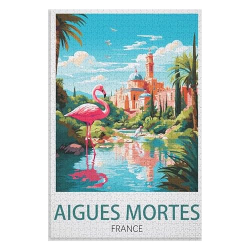Klassische Puzzle für Erwachsene Teenager Freizeit Spaß Spiel Spielzeug Geeignet,Aigues-Mortes Frankreich,Lernspielzeug FüR Kinder 38x26,Papier Puzzle,AA-232 Klassische Puzzle für Erwachsene Teenager Freizeit Spaß Spiel Spielzeug Geeignet,Aigues-Mortes Frankreich,Lernspielzeug FüR Kinder 38x26,Papier Puzzle,AA-232 von XJUfW