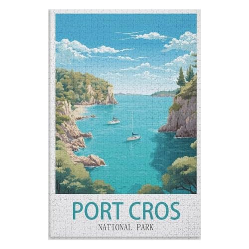 Klassische Puzzle für Erwachsene Teenager Freizeit Spaß Spiel Spielzeug Geeignet,Port-CROS Nationalpark,Lernspielzeug FüR Kinder 70x50,Papier Puzzle,AA-952 Klassische Puzzle für Erwachsene Teenager Freizeit Spaß Spiel Spielzeug Geeignet,Port-CROS Nationalpark,Lernspielzeug FüR Kinder 70x50,Papier Puzzle,AA-952 von XJUfW