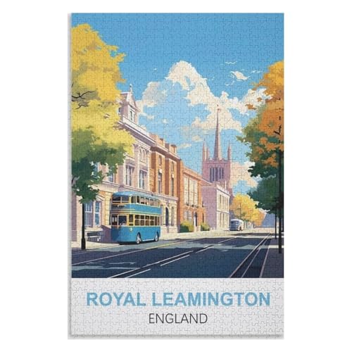 Klassische Puzzle für Erwachsene Teenager Freizeit Spaß Spiel Spielzeug Geeignet,Royal Leamington England,Lernspielzeug FüR Kinder 38x26,Papier Puzzle,AA-1200 Klassische Puzzle für Erwachsene Teenager Freizeit Spaß Spiel Spielzeug Geeignet,Royal Leamington England,Lernspielzeug FüR Kinder 38x26,Papier Puzzle,AA-1200 von XJUfW