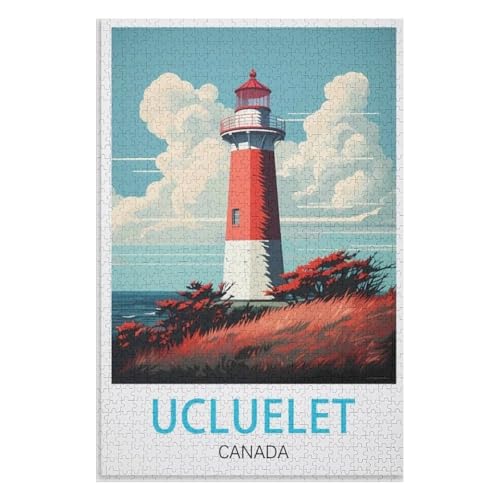 Klassische Puzzle für Erwachsene Teenager Freizeit Spaß Spiel Spielzeug Geeignet,Ucluelet Kanada,Lernspielzeug FüR Kinder 75x50,Holz Puzzle,AA-492 Klassische Puzzle für Erwachsene Teenager Freizeit Spaß Spiel Spielzeug Geeignet,Ucluelet Kanada,Lernspielzeug FüR Kinder 75x50,Holz Puzzle,AA-492 von XJUfW