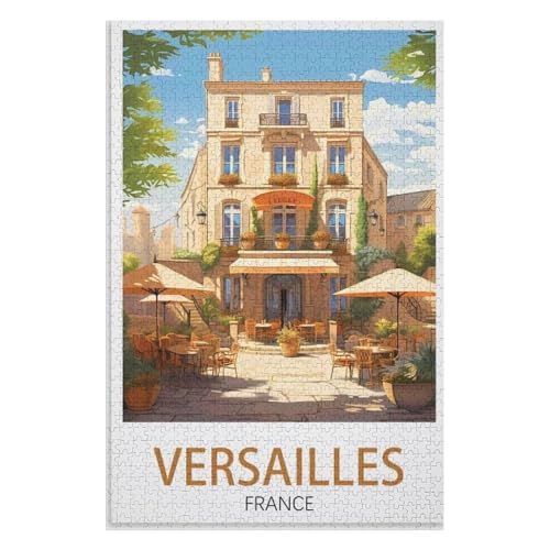 Puzzle für Erwachsene und Kinder ab 14 Jahren, 1000 StüCk,Versailles Frankreich,Lernspielzeug FüR Kinder 75x50,Holz Puzzle,AA-205 Puzzle für Erwachsene und Kinder ab 14 Jahren, 1000 StüCk,Versailles Frankreich,Lernspielzeug FüR Kinder 75x50,Holz Puzzle,AA-205 von XJUfW