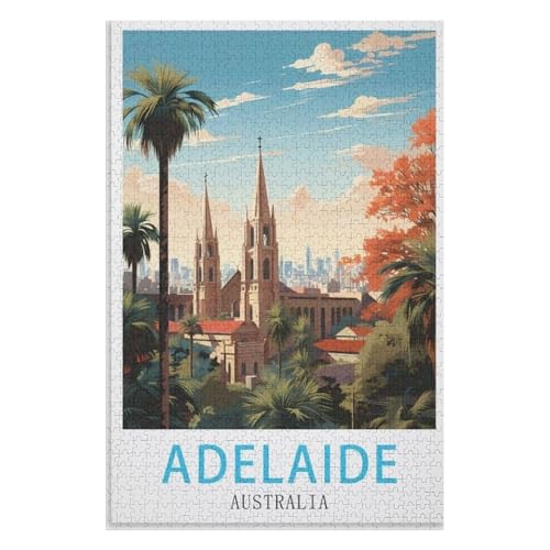 Wohnkultur Geburtstag ,Challenging Games Moderne Lernspiel Stress Relief ,1000 StüCk,Adelaide Australien,Lernspielzeug FüR Kinder 38x26,Papier Puzzle,AA-499 Wohnkultur Geburtstag ,Challenging Games Moderne Lernspiel Stress Relief ,1000 StüCk,Adelaide Australien,Lernspielzeug FüR Kinder 38x26,Papier Puzzle,AA-499 von XJUfW