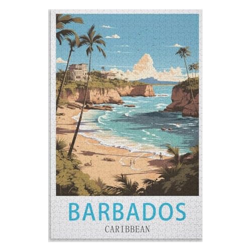 Wohnkultur Geburtstag ,Challenging Games Moderne Lernspiel Stress Relief ,1000 StüCk,Barbados Karibik,Lernspielzeug FüR Kinder 75x50,Holz Puzzle,AA-511 Wohnkultur Geburtstag ,Challenging Games Moderne Lernspiel Stress Relief ,1000 StüCk,Barbados Karibik,Lernspielzeug FüR Kinder 75x50,Holz Puzzle,AA-511 von XJUfW