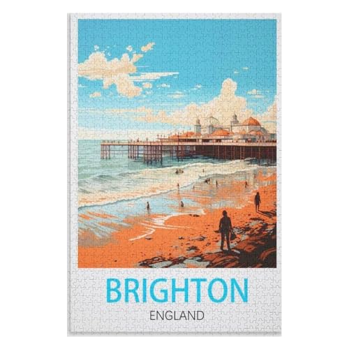 Wohnkultur Geburtstag ,Challenging Games Moderne Lernspiel Stress Relief ,1000 StüCk,Brighton England,Lernspielzeug FüR Kinder 38x26,Papier Puzzle,AA-179 Wohnkultur Geburtstag ,Challenging Games Moderne Lernspiel Stress Relief ,1000 StüCk,Brighton England,Lernspielzeug FüR Kinder 38x26,Papier Puzzle,AA-179 von XJUfW