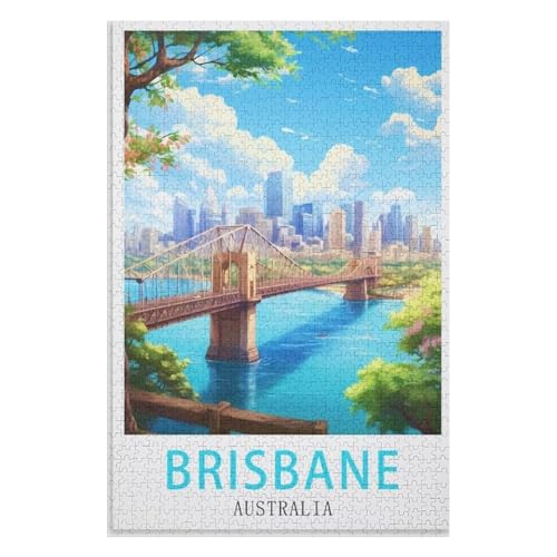 Wohnkultur Geburtstag ,Challenging Games Moderne Lernspiel Stress Relief ,1000 StüCk,Brisbane Australien,Lernspielzeug FüR Kinder 70x50,Papier Puzzle,AA-31 Wohnkultur Geburtstag ,Challenging Games Moderne Lernspiel Stress Relief ,1000 StüCk,Brisbane Australien,Lernspielzeug FüR Kinder 70x50,Papier Puzzle,AA-31 von XJUfW