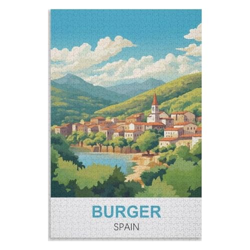 Wohnkultur Geburtstag ,Challenging Games Moderne Lernspiel Stress Relief ,1000 StüCk,Buger Spanien,Lernspielzeug FüR Kinder 75x50,Holz Puzzle,AA-1335 Wohnkultur Geburtstag ,Challenging Games Moderne Lernspiel Stress Relief ,1000 StüCk,Buger Spanien,Lernspielzeug FüR Kinder 75x50,Holz Puzzle,AA-1335 von XJUfW