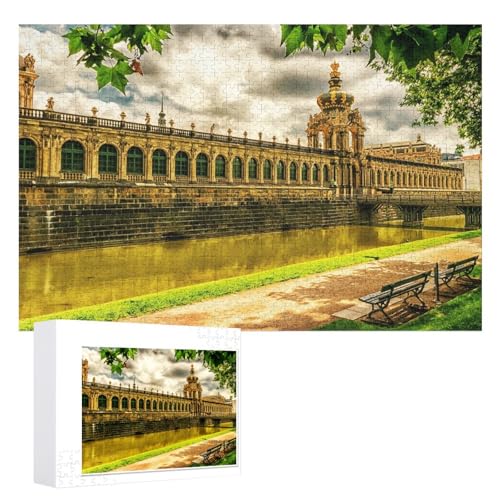 Wohnkultur Geburtstag ，Challenging Games Moderne Lernspiel Stress Relief ，1000 StüCk，Burg Puzzle 1000 Teile ，，Lernspielzeug FüR Kinder 70x50，Papier Puzzle von XJUfW