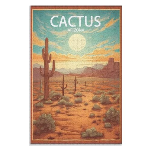Wohnkultur Geburtstag ,Challenging Games Moderne Lernspiel Stress Relief ,1000 StüCk,Cactus Arizona,Lernspielzeug FüR Kinder 38x26,Papier Puzzle,AA-435 Wohnkultur Geburtstag ,Challenging Games Moderne Lernspiel Stress Relief ,1000 StüCk,Cactus Arizona,Lernspielzeug FüR Kinder 38x26,Papier Puzzle,AA-435 von XJUfW