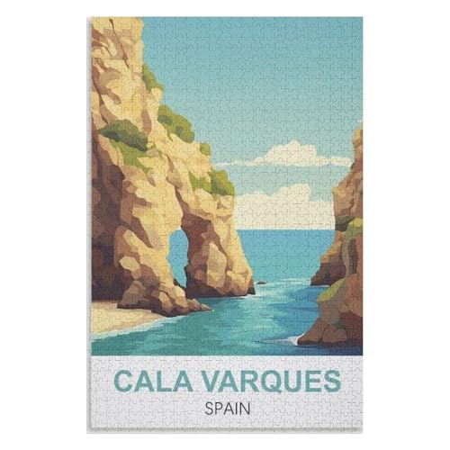 Wohnkultur Geburtstag ,Challenging Games Moderne Lernspiel Stress Relief ,1000 StüCk,Cala Varques Spanien,Lernspielzeug FüR Kinder 75x50,Holz Puzzle,AA-1275 Wohnkultur Geburtstag ,Challenging Games Moderne Lernspiel Stress Relief ,1000 StüCk,Cala Varques Spanien,Lernspielzeug FüR Kinder 75x50,Holz Puzzle,AA-1275 von XJUfW
