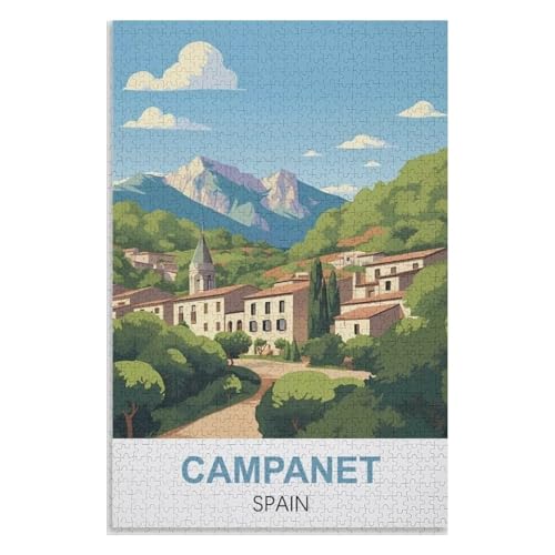 Wohnkultur Geburtstag ,Challenging Games Moderne Lernspiel Stress Relief ,1000 StüCk,Campanet Spanien,Lernspielzeug FüR Kinder 52x38 Papier Puzzle,AA-1279 Wohnkultur Geburtstag ,Challenging Games Moderne Lernspiel Stress Relief ,1000 StüCk,Campanet Spanien,Lernspielzeug FüR Kinder 52x38 Papier Puzzle,AA-1279 von XJUfW